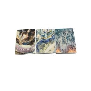 Super Unique Artist Notebooks 3 Pack - Soft Cover - Based On Actual Pottery